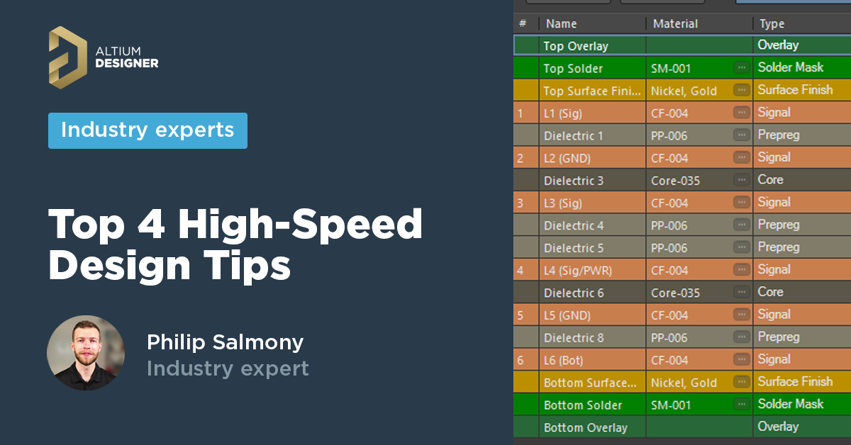 High-Speed PCB Design Tips and Guidelines | Phil's Lab | Altium